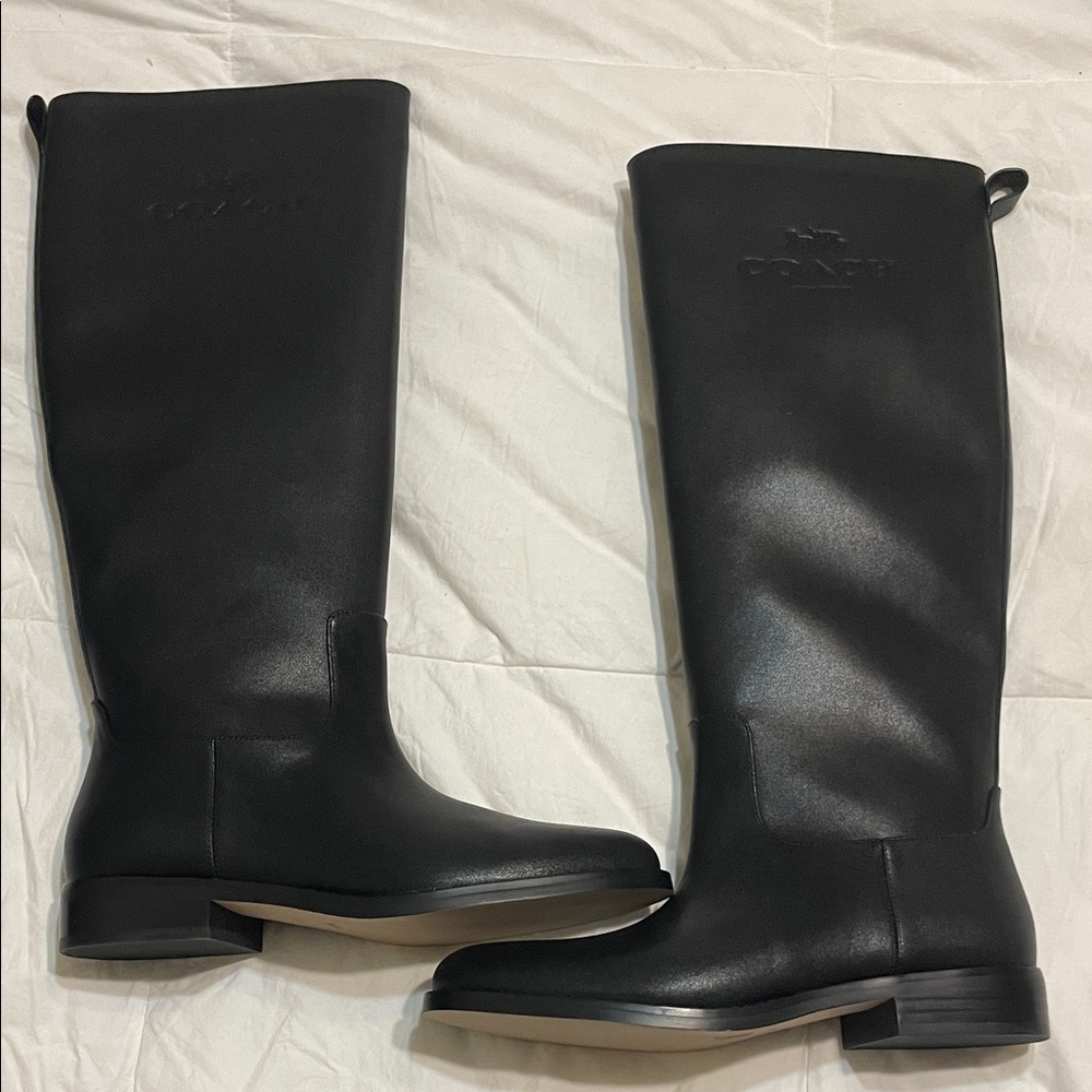 Coach Black stylish boots. New!!! - Picture 3 of 7